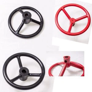 stjórnklefa með handfangi